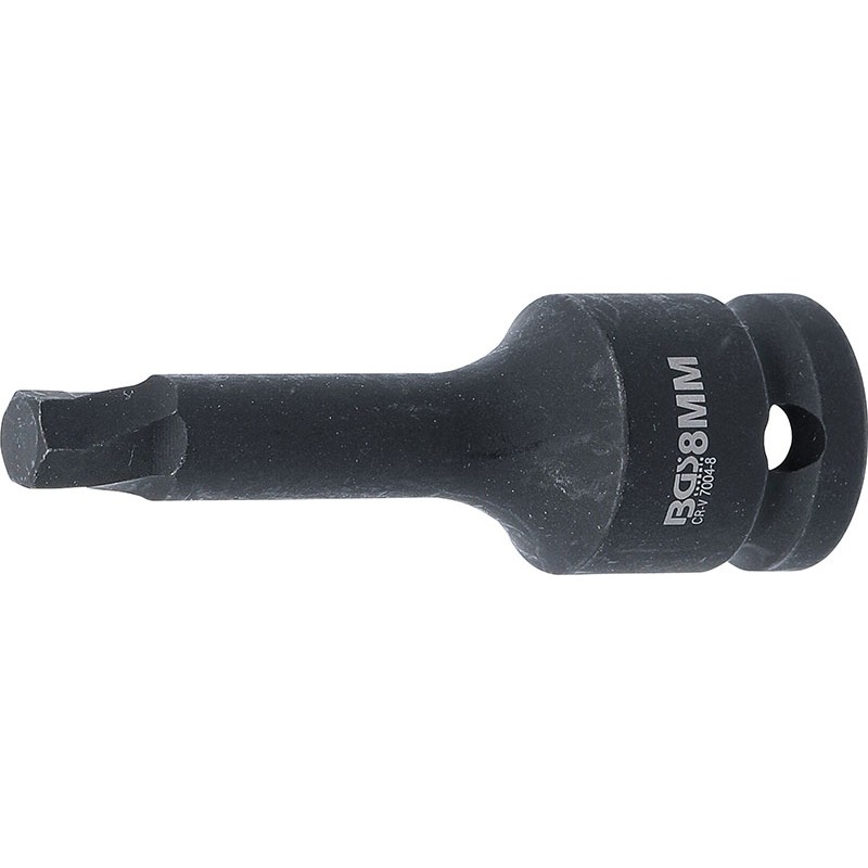 Estrattori Per Viti,Attacco 1/2Ö,Per Viti Con Esagono 8Mm - Codice BGS7004-8