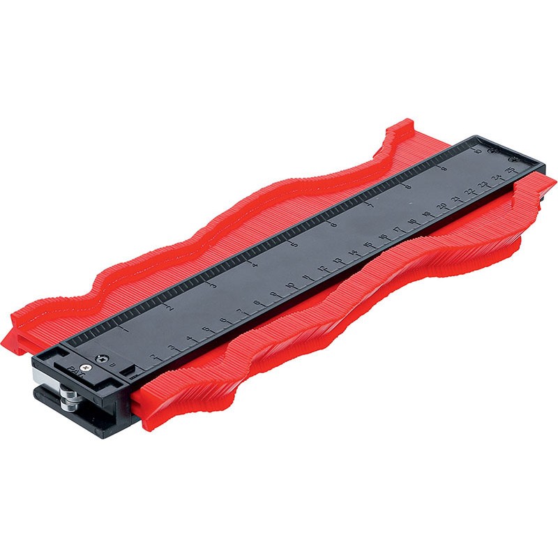 Medidor de ripas para contornos, comprimento 510 mm - Código BGS7081