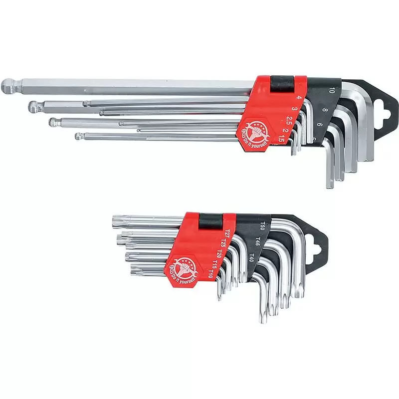 Set 2 Serie Chiavi Brugola E Torx - Codice BGS822 #1