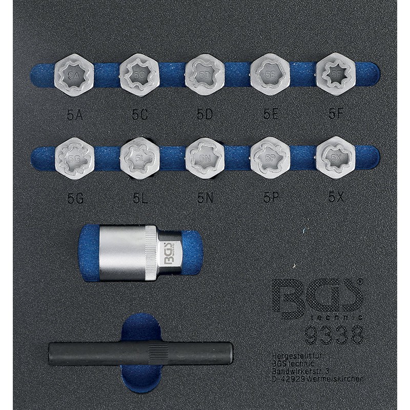 Set 12 Pièces Ins.Spec.Pour Bull.Sic.Pour Mercedes - Code BGS9338
