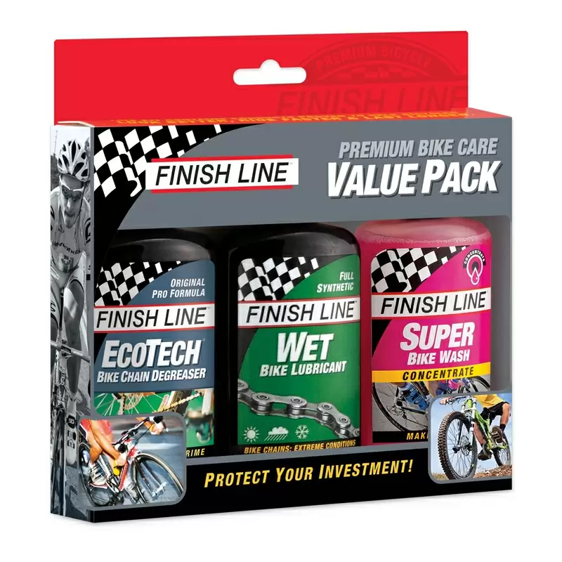 Ecotech + Wet + Super Bike Wash 120ml kit - image