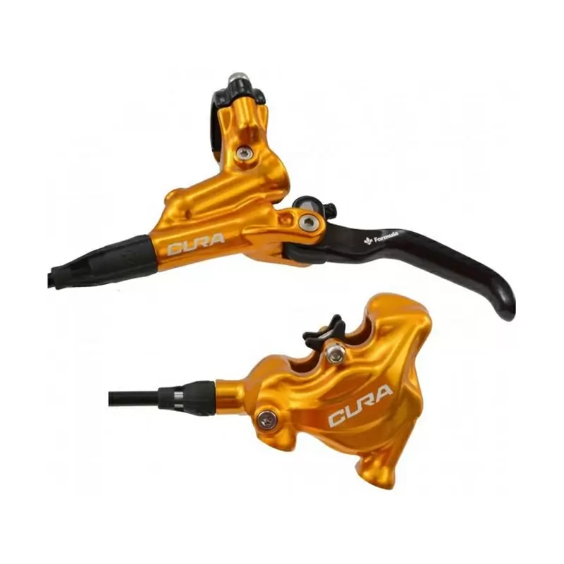 Freno A Disco Idraulico Cura Flat Mount Singolo Destro / Sinistro Oro - image