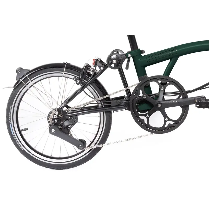 Cine de línea C Electric Cines 16 '' 4V 300WH DC Racing Green 2025 Plegable Bike #5