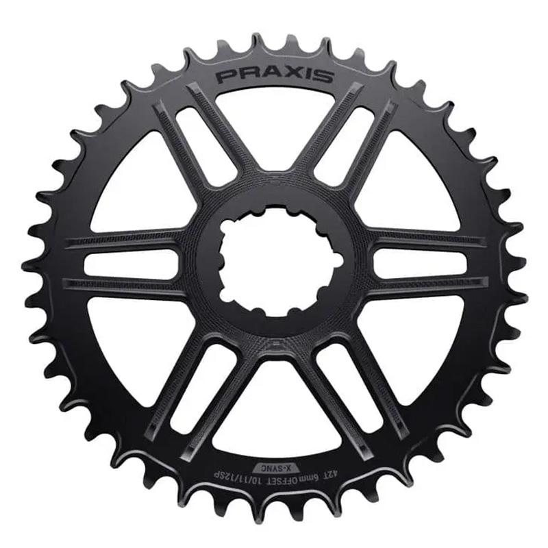 Corona Strada Narrow Wide 38D Direct Mount (3 Fori) 10/11/12v Nero