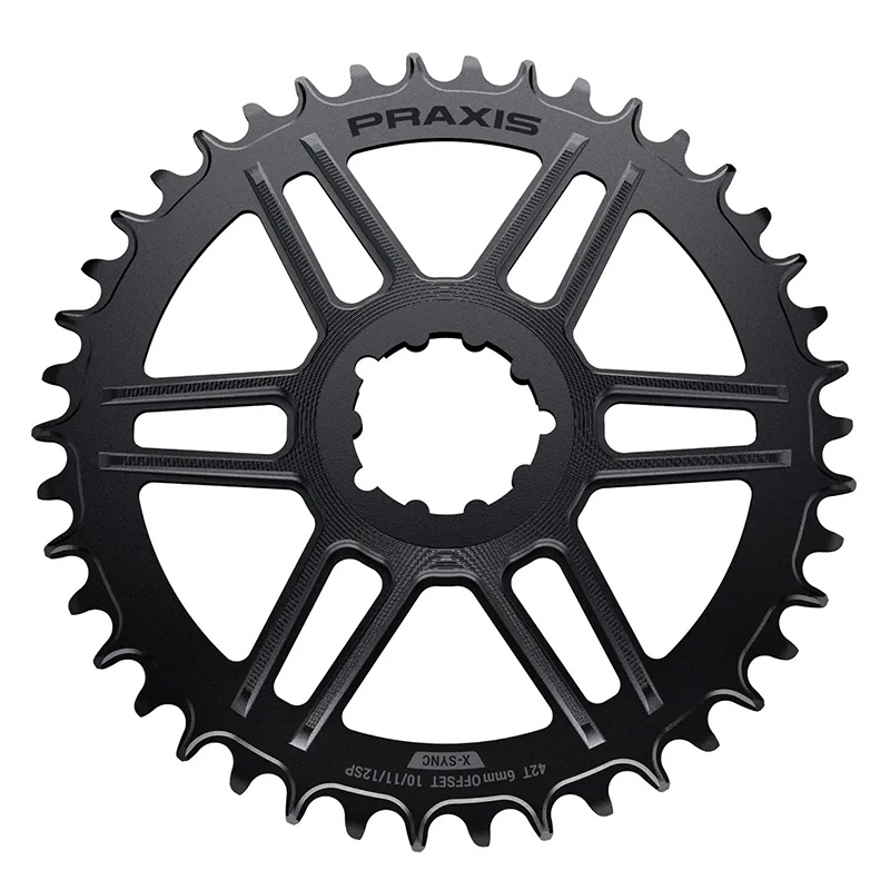Corona Strada Narrow Wide 44D Direct Mount (3 trous) 10/11/12v Noir