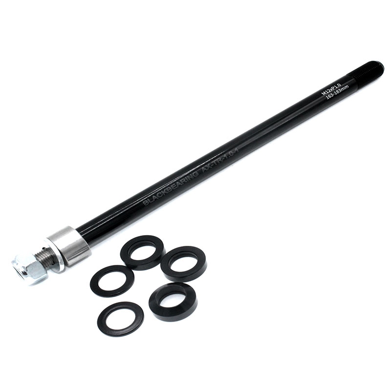 Perno Passante Posteriore Rullo Home Trainer 12mm 163/183mm