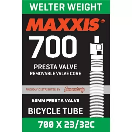 Tubo interno 700x23-32c Válvula Presta 60mm Removável peso - image
