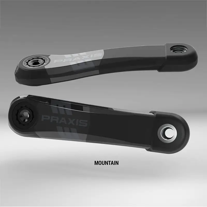 Pedales de Bicicleta Eléctrica de Montaña de Carbono Fazua R60 165mm Eje Etor - image