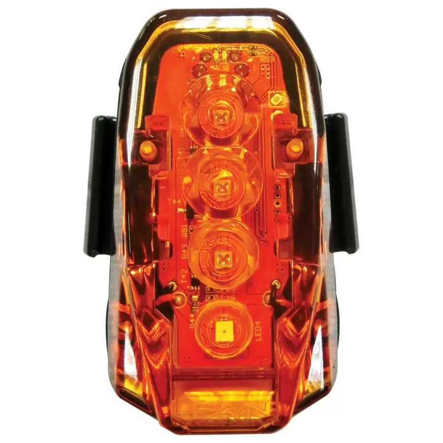 Luce posteriore Laser Drive 250 Lumen Usb Nero #2