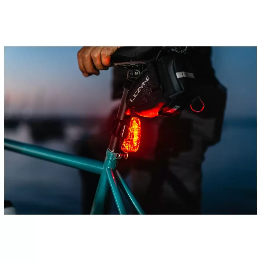 Luce posteriore Laser Drive 250 Lumen Usb Nero #6