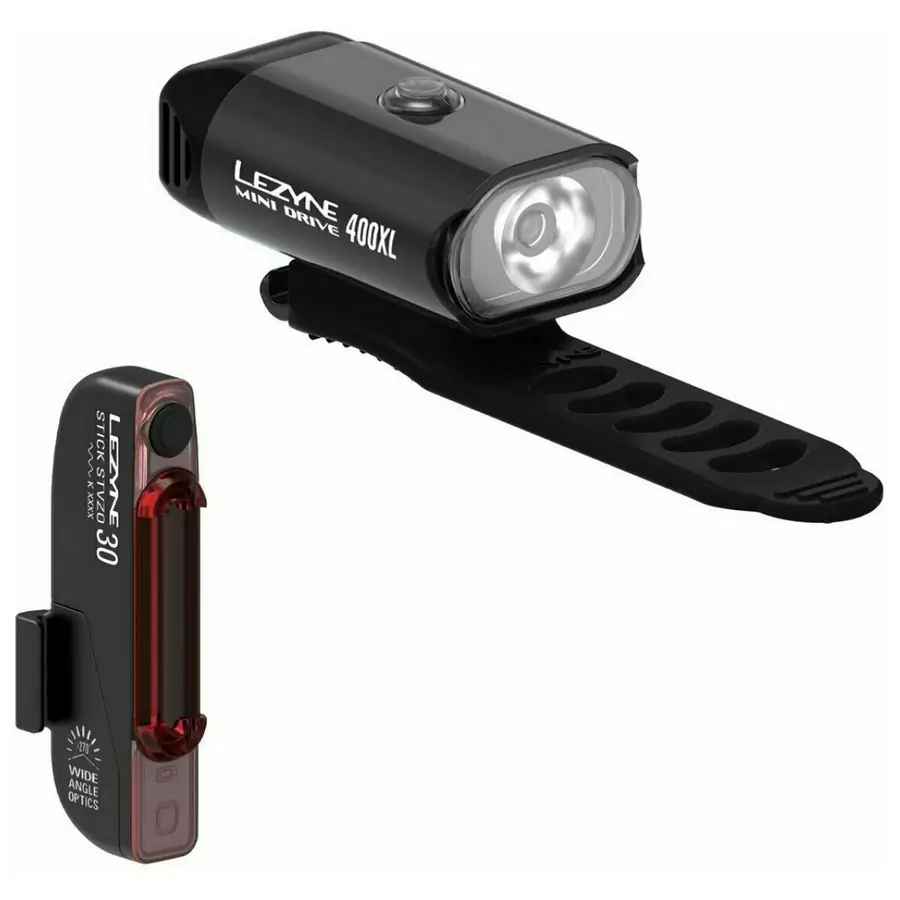 Kit luci Mini Drive 400/30 lumen Nero - image