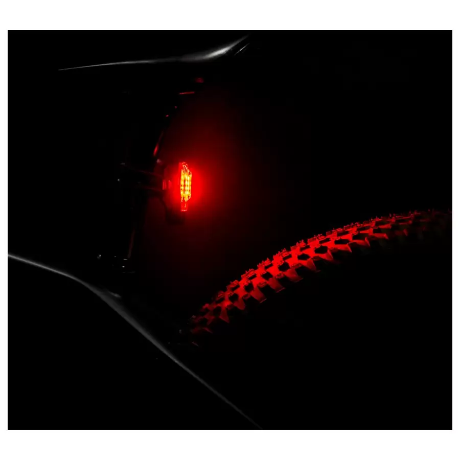 Luce posteriore Ktv Drive Pro+ Alert 150 Lumen USB Nero #4