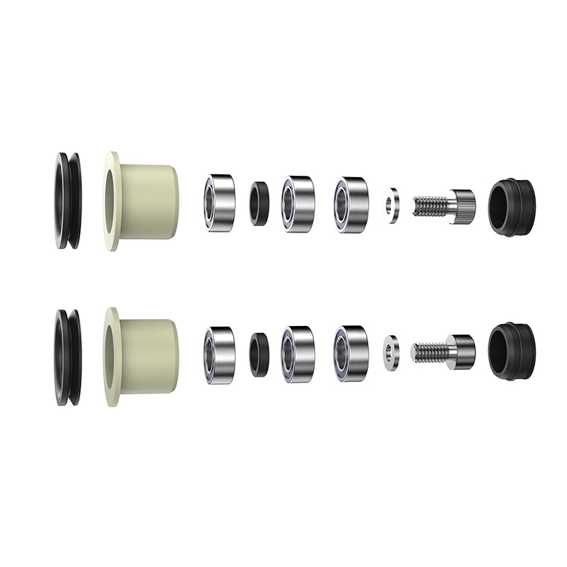 Kit Revisione Pedali Podium Cuscinetti Boccole e Viti