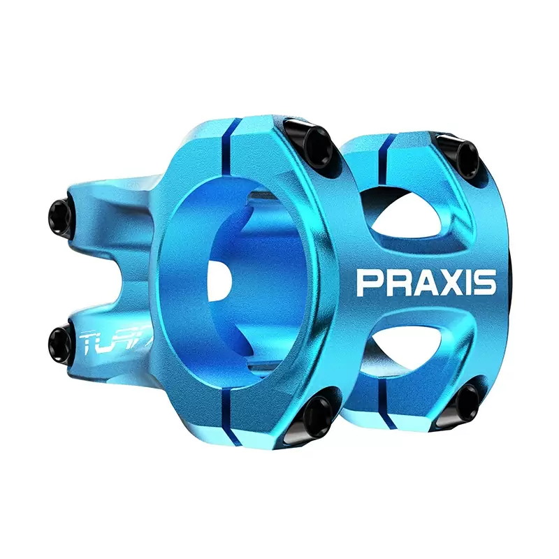 Ataque Guidão Turn 35mm 32mm Azul - image