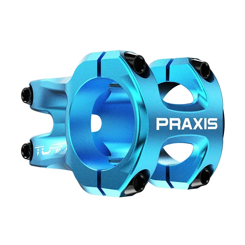 Lenkerangriff Dreh 35mm 40mm Blau - image