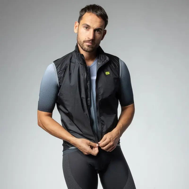 Gilet Antipioggia Elements Klimatik Guscio Nero Taglia XXS - image