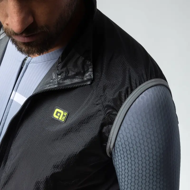 Gilet Antipioggia Elements Klimatik Guscio Nero Taglia XXS #3