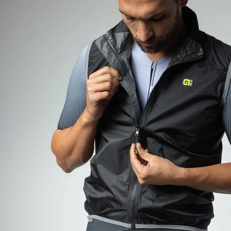 Chaleco Impermeable Elements Klimatik Cáscara Negro Talla XS #2