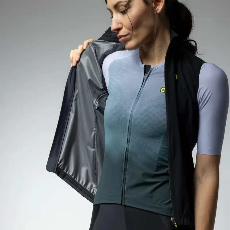 Smanicato Antipioggia Racing Klimatik Guscio Donna Nero Taglia XXS #3