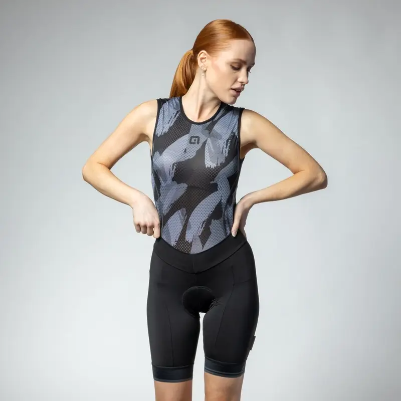 Pantaloncini Strada Classico LL Donna Nero/Grigio Taglia XXL - image