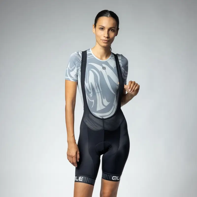 Road Bib Shorts Finish Line Women Black/White Size XXXXL - image