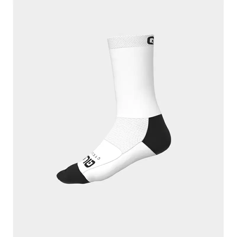 Calze Estive Q-Skin 18cm Team Bianco Taglia S (36-39) - image