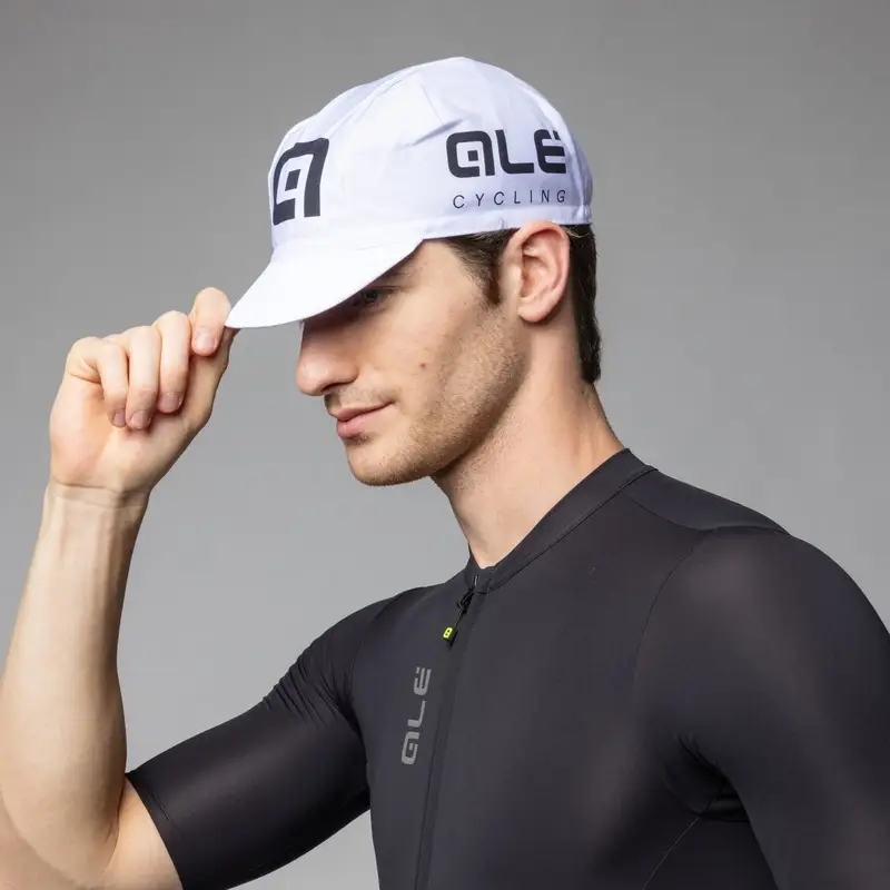Cappellino Cotton Bianco/Nero #1