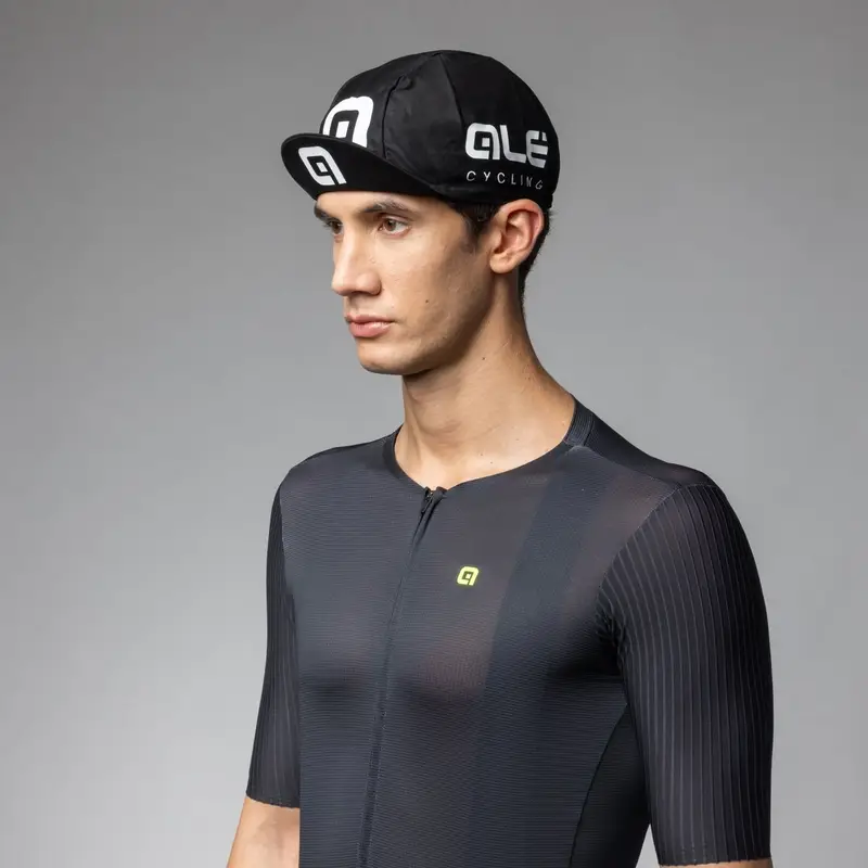 Cappellino Cotton Nero/Bianco - image