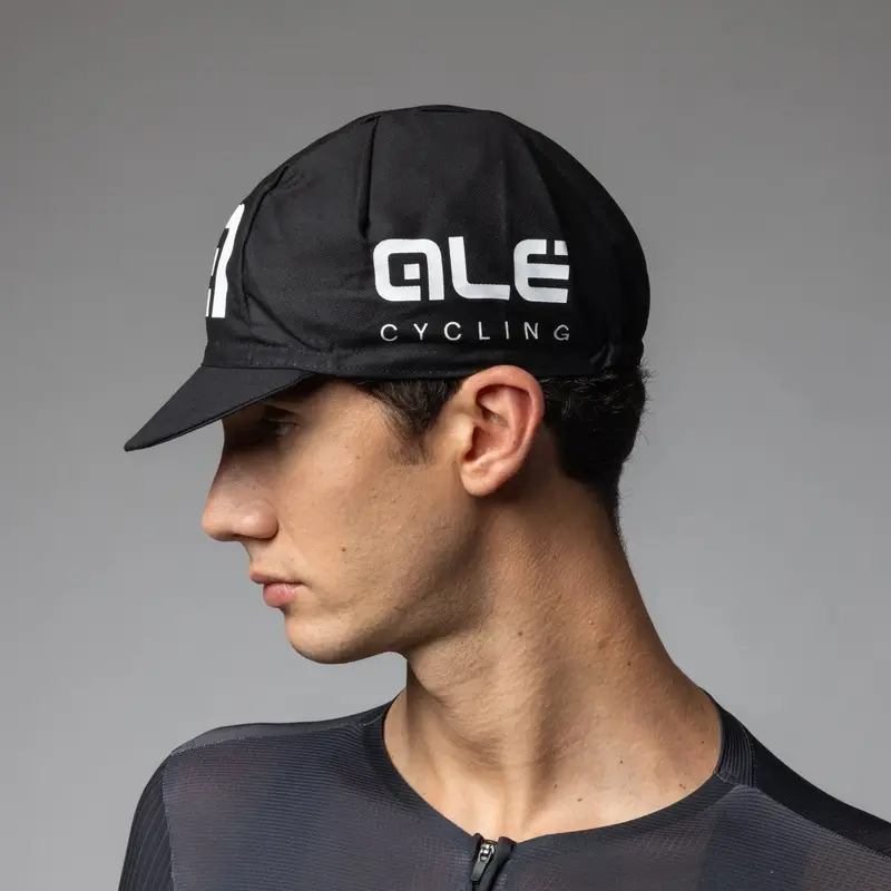 Cappellino Cotton Nero/Bianco #1