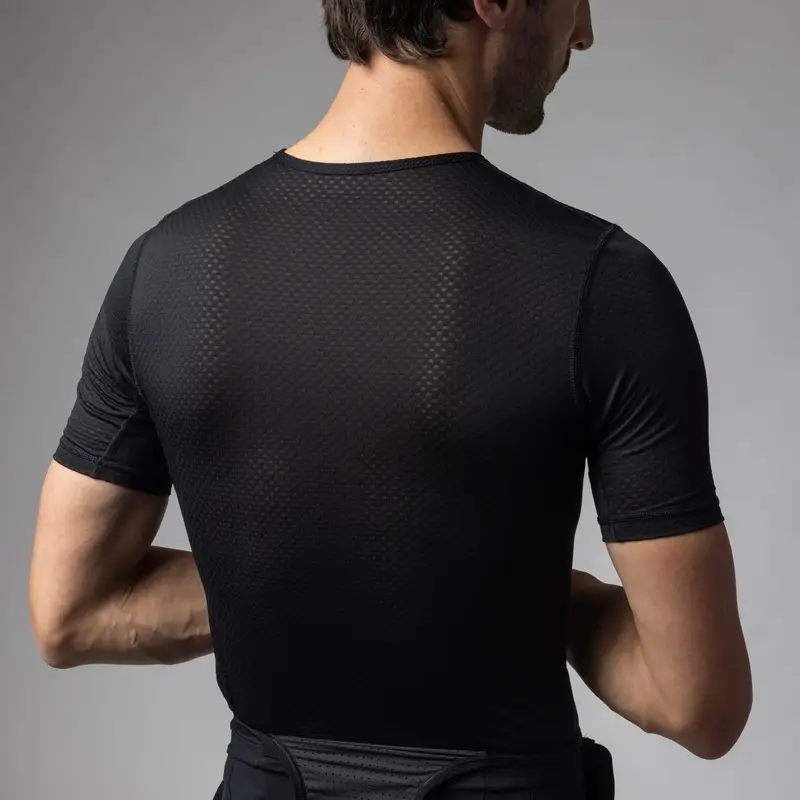 Maglia Intima A Maniche Corte Velo Active Nero Taglia XS/S #3