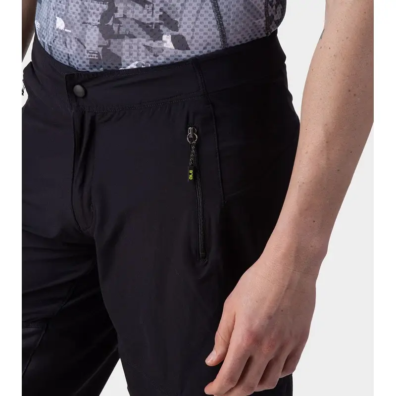 Pantalones Cortos MTB Rock Off Road Negro/Gris Talla L #3