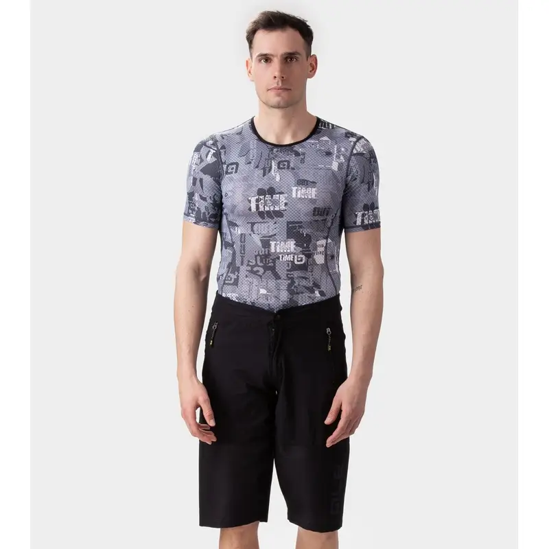 MTB Rock Off Road Shorts Black/Grey Size XL - image