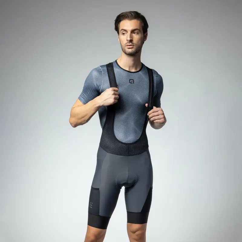 Gravel Stones Cargo Off Road Bibshorts Grau Größe XS - image