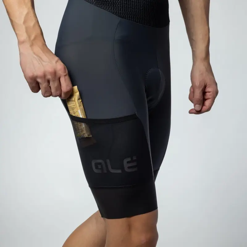 Gravel Stones Cargo Off Road Bibshorts Grau Größe XS #3