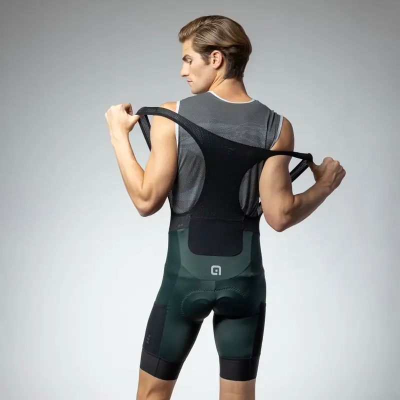 Gravel Stones Cargo Off Road Bib Shorts Green Size XXXL #1