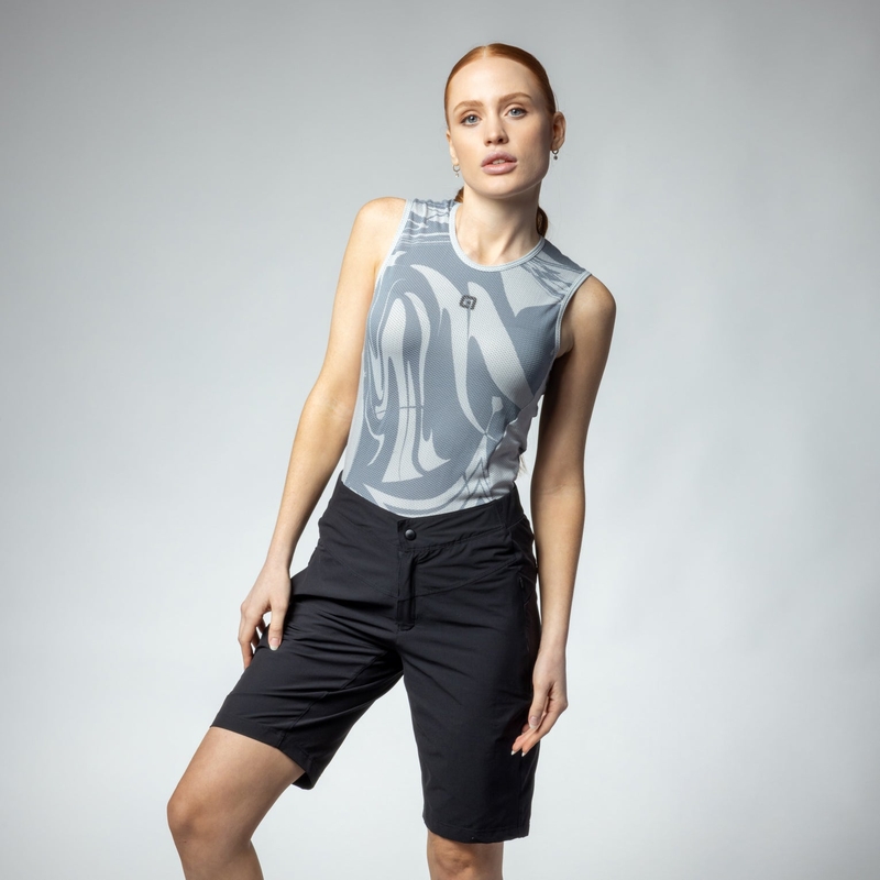 Pantaloncini Gravel Sierra Off Road Donna Nero Taglia XXL