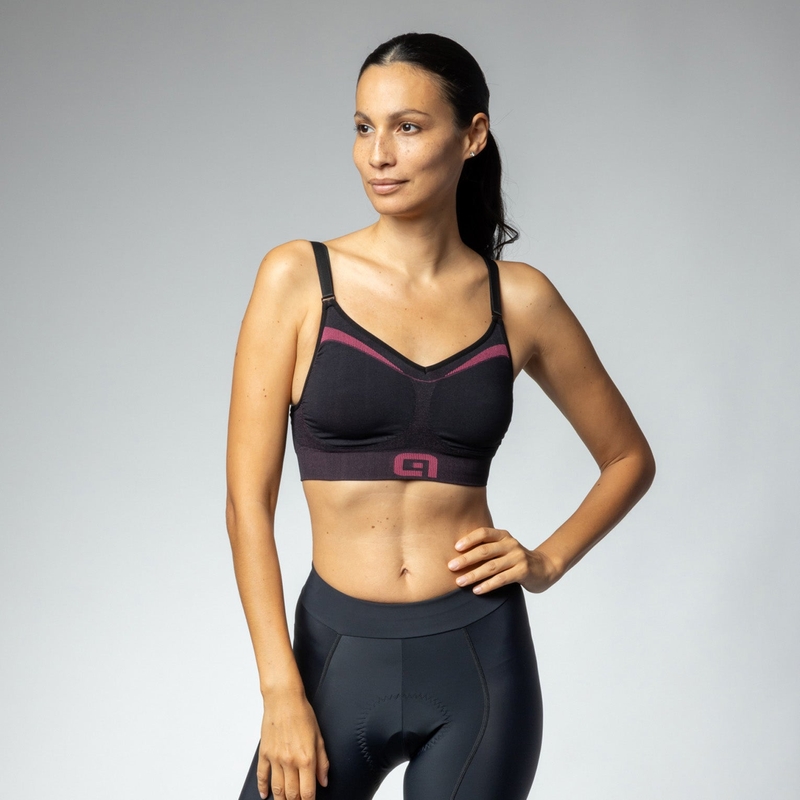 Soutien-gorge Magic Bra Femme Noir/Violet Taille XS/S