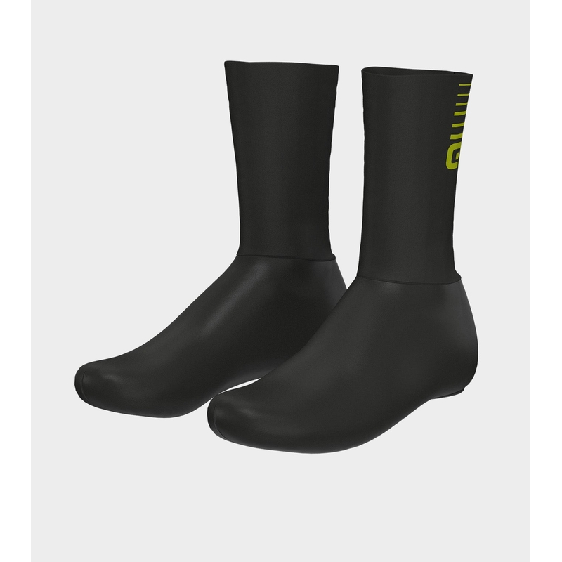 Whizzy Shoe Covers Black/Fluo Yellow Size L (41-43)