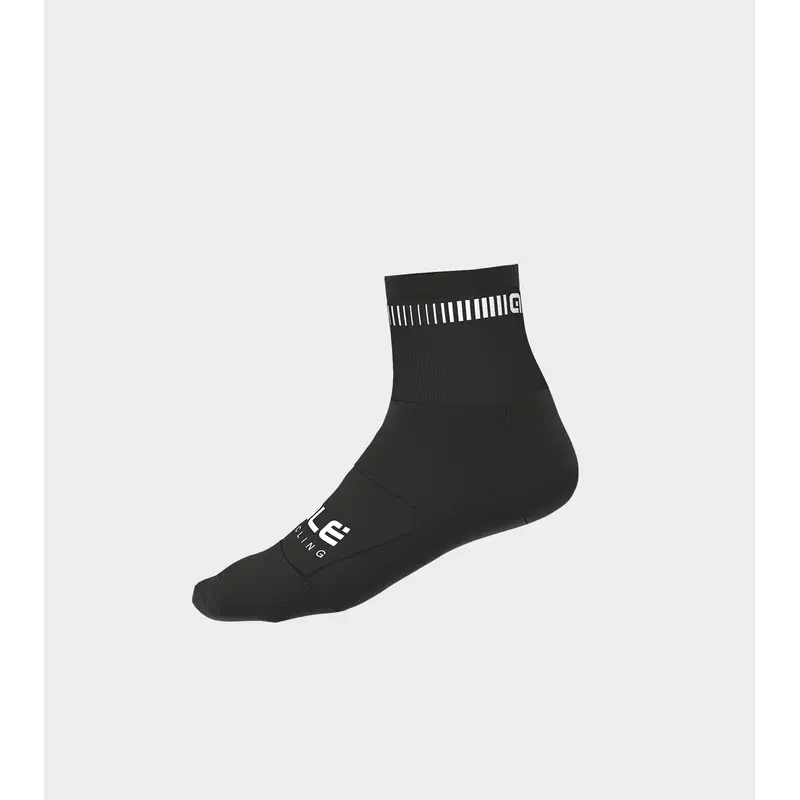 Summer Socks Q-Skin 12cm Logo Black/White Size L (44-47) - image