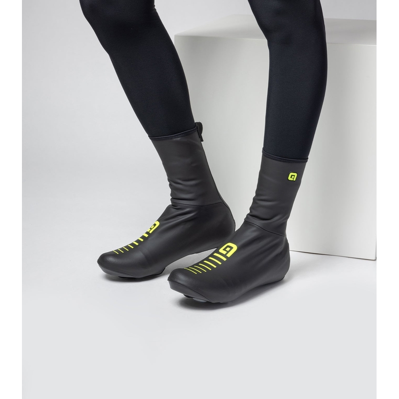 Copriscarpe Rain 2.0 Nero/Giallo Fluo Taglia S (36-38)