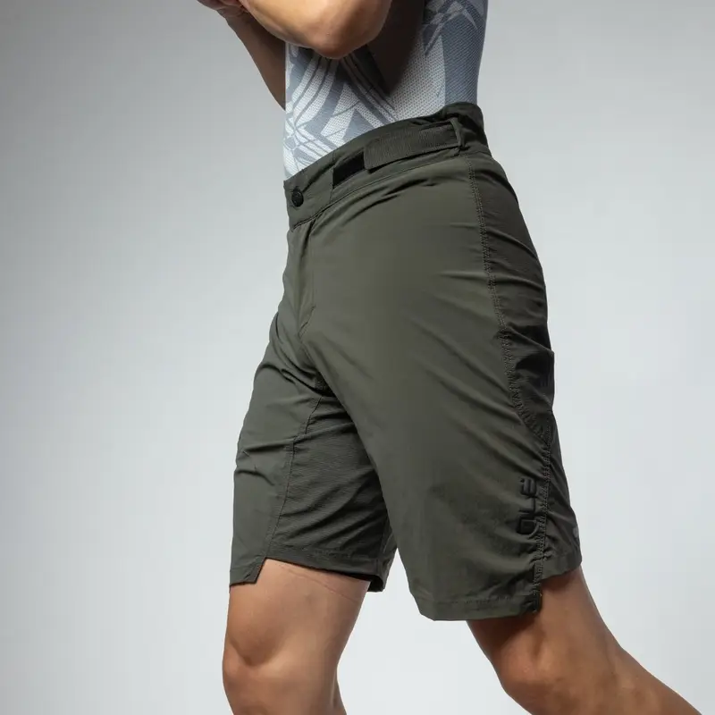Pantaloncini Gravel Overland Off Road Verde Taglia XS #4