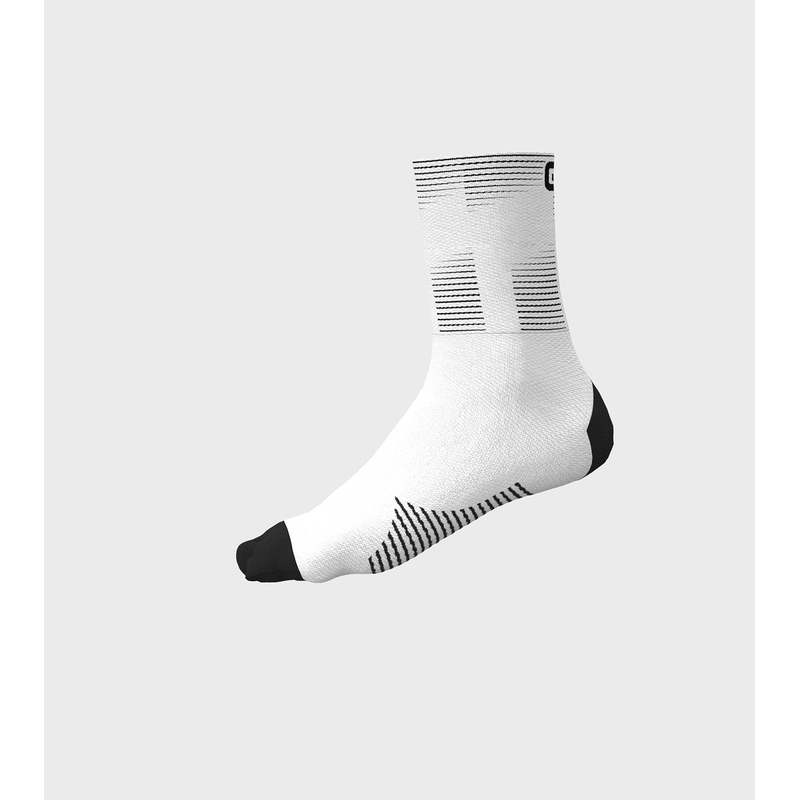 Chaussettes d'Été Q-Skin 16cm Sprint Blanc Taille S (36-39)