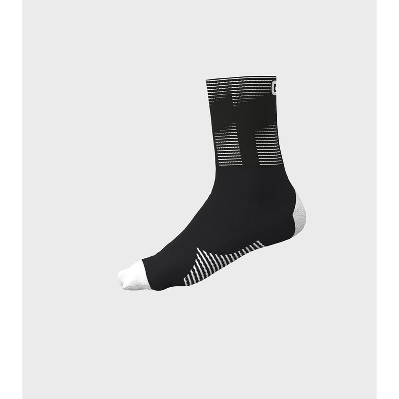 Calcetines de Verano Q-Skin 16cm Sprint Negro Talla M (40-43)
