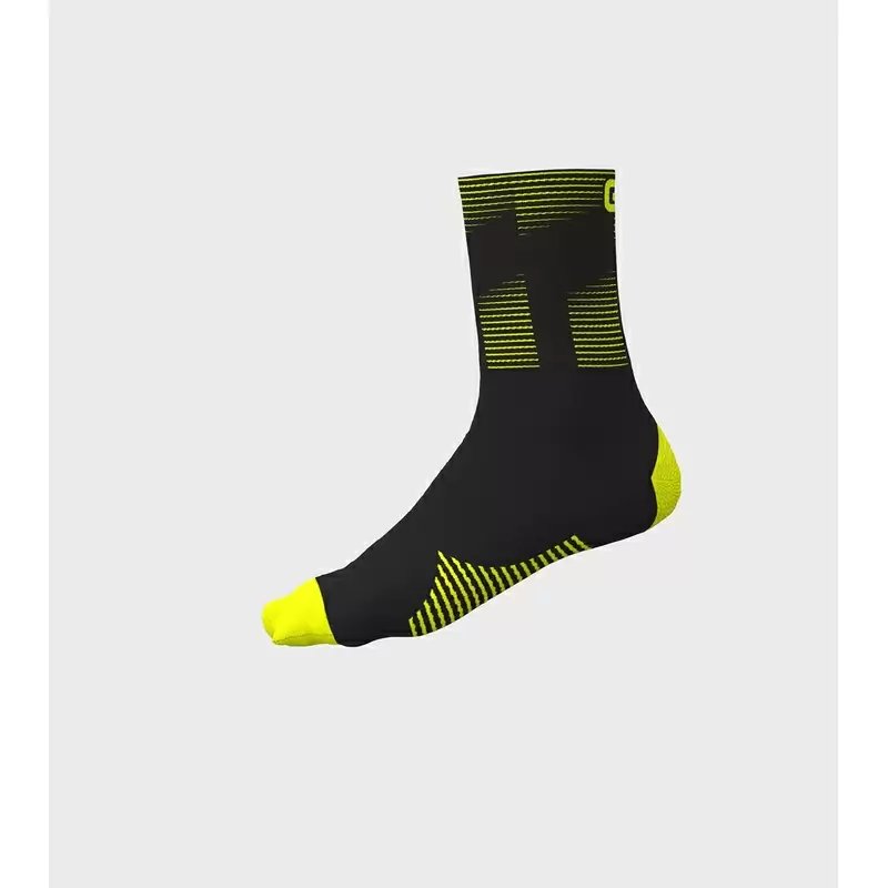 Calze Estive Q-Skin 16cm Sprint Giallo Fluo Taglia S (36-39) - image