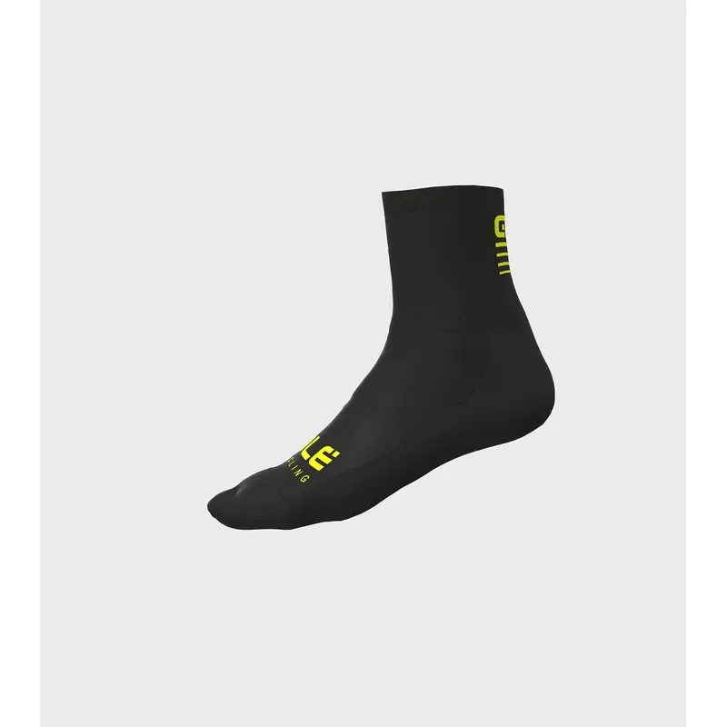 Calze Estive Q-Skin 14cm Strada 2.0 Nero/Giallo Fluo Taglia M (40-43) - image