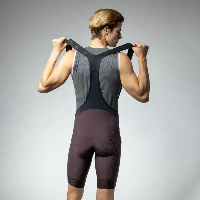 Magic Colour PR-E Road Bib Shorts Brown Size S #1