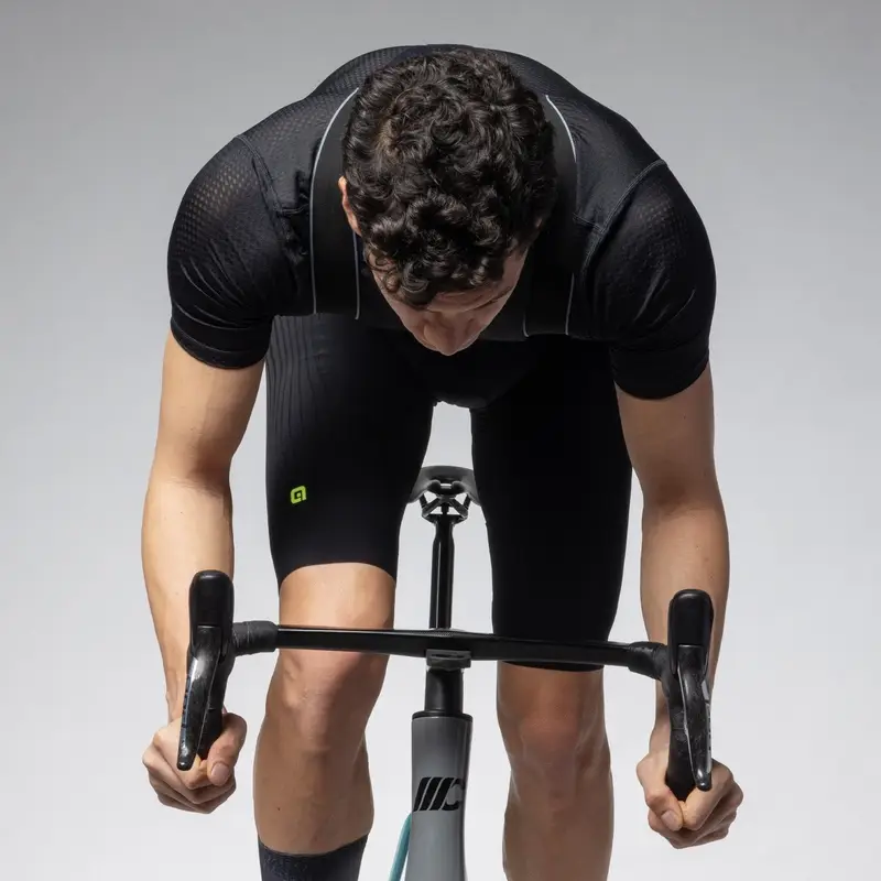 Road Bib Shorts Watt 3.6 R-EV1 Black Size XXXXL #5