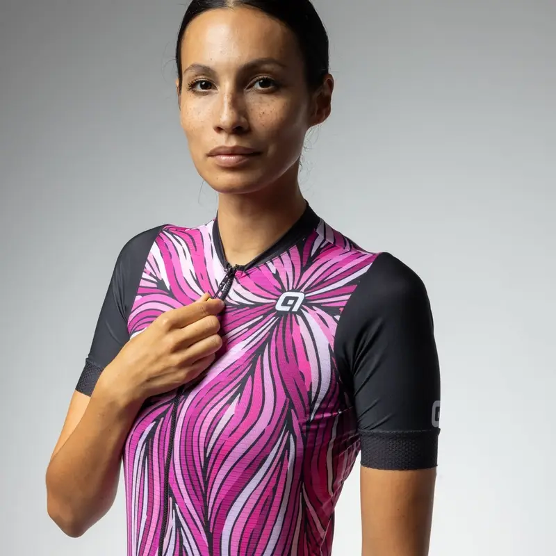 Maglia A Maniche Corte Art Pragma Donna Rosa Taglia XXS #2