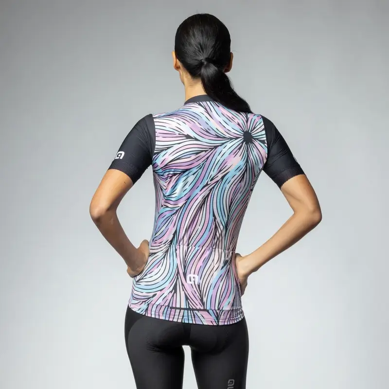 Maglia A Maniche Corte Art Pragma Donna Multicolore Taglia XXS #1