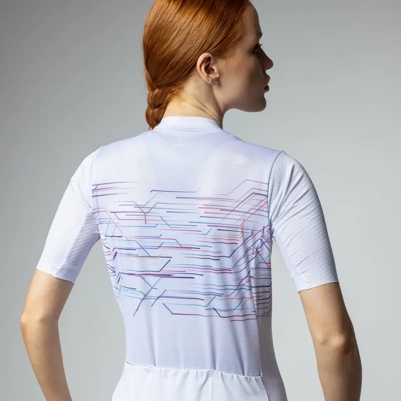 Maglia A Maniche Corte Megabyte PR-E Donna Bianco Taglia XXS #4
